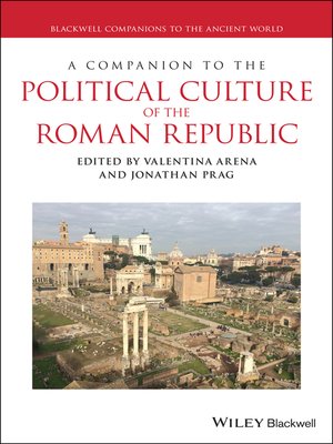 cover image of A Companion to the Political Culture of the Roman Republic